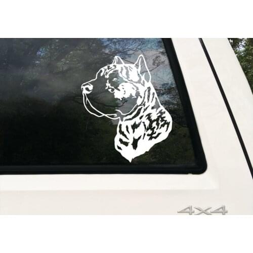 Black/SilverPresa Canario Bumper Sticker Presa Decal Dog Lover Gift Dog Breed Sticker Dog Breed Decal Presa Bumper Sticker S607