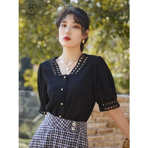 Женские блузки DUSHU China At AliExpress