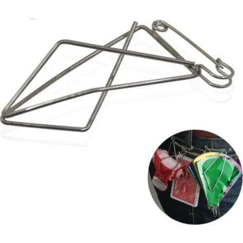Metal Holder Multifunction Clip Magic Tricks Magician Holder Close Up Stage Illusions Accessories Gimmick Props YH1720