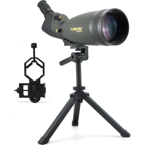 Visionking 30-90x100 Zoom Spotting Scope High Power Hunting Shooting Golf BAK4 Monocular Telescope With Phone Camera Adapter