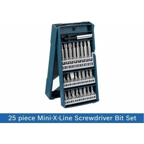 Sunshine Bosch 25 Piece Mini-X-Line Screwdriver Bit Set