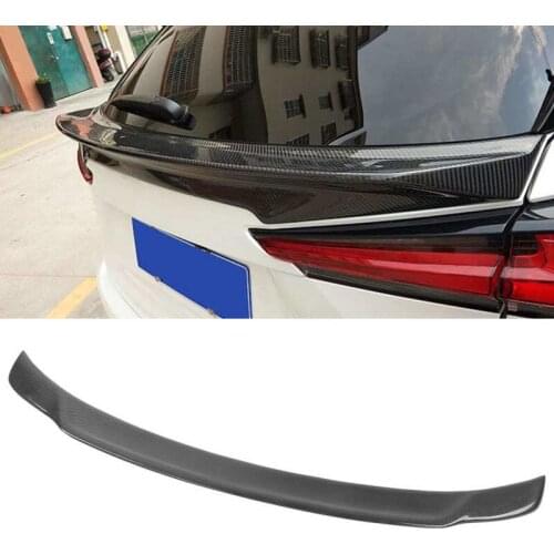 Carbon Fiber Rear Spoiler Wing with Double-Sided Tape Fit for Lexus NX200 200t 300h 2019 2020 Car style