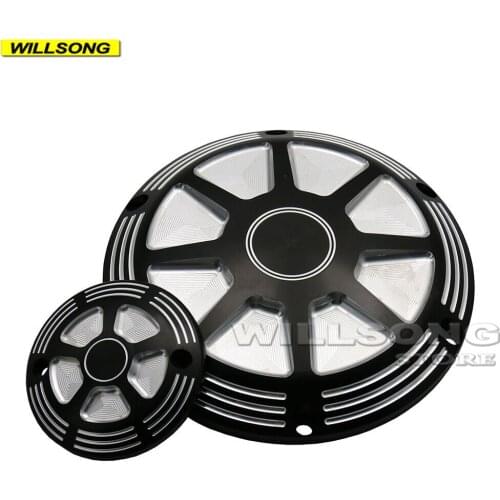 Engine Case Guard Derby Timer Cover Crash Protector Slider For Harley Davidson XL883 XL1200 Sportster Roadster Nightster SuperLo