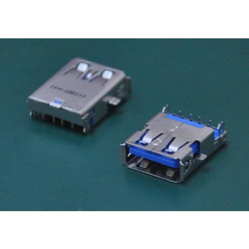 1pcs USB 3.0 socket fit for Asus N53JN N53JF N53JG N53JQ N53TA N53TK N53T K53TA K53TK X53T series laptop motherboard usb jack