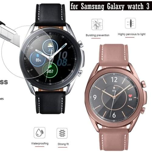 2pcs Premium Screen Protective film for Samsung Galaxy watch 3 41mm 45mm Tempered Glass 2.5D clear HD explosion-proof films new
