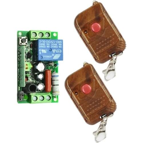 AC 220V 110V 1CH RF Wireless Remote Control Switch System Latched light switch receiver + transmitter
