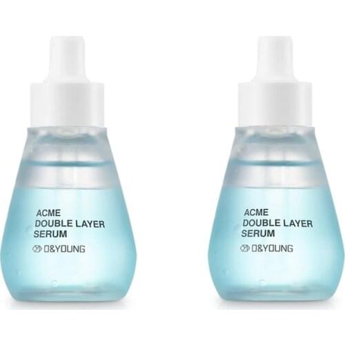 Acme Double Layer Serum [1+1], O&YOUNG, Serum Emulsion Essence Oil Moisturizers Face Oil Skin Care Korea Cosmetic Anti-aging
