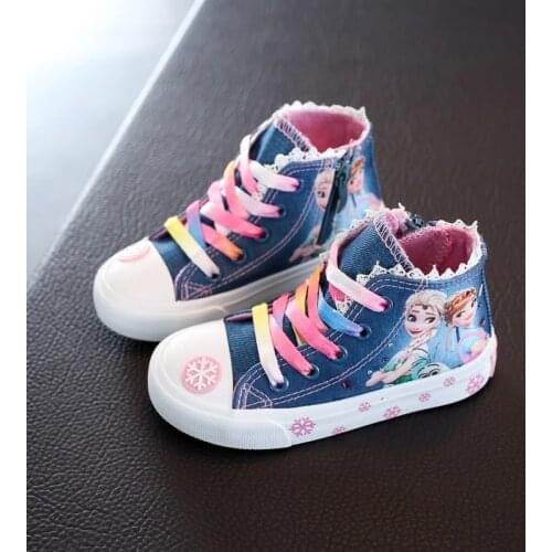 Childrens Shoes Hot Spring Autumn Kids Canvas Shoes Girls Boys Canvas Shoes High-Quality Anti-Slip Comfortable Soft Shoe