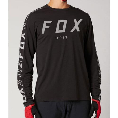 Motorcycle Mountain Bike Team Downhill Jersey MTB Offroad DH Fxr Bicycle Locomotive Shirt Cross Country Mountain Hpit Fox Jersey