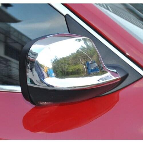 CHROME SIDE MIRROR COVER TRIM MOLDING CAP OVERLAY FIT FOR 2009-2019 BMW X1 E84