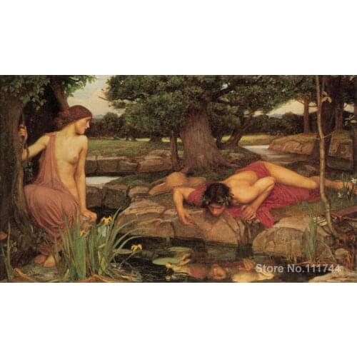 Artwork for home Echo and Narcissus John William Waterhouse paintings Hand painted High quality
