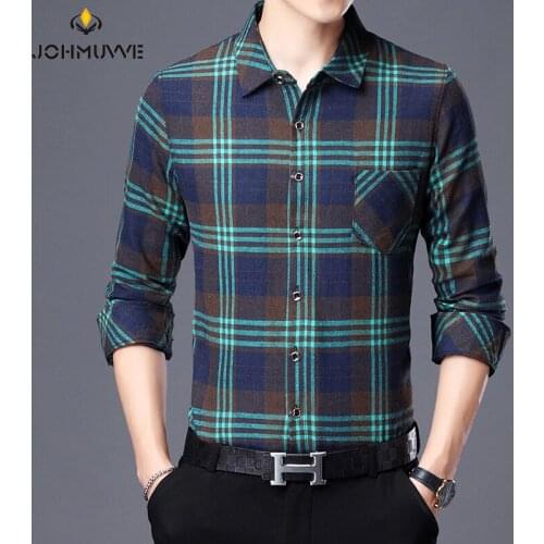 JOHMUVVE Mens Casual Shirts