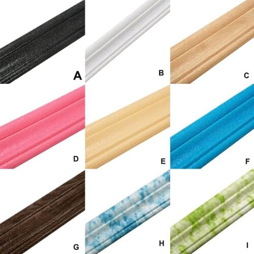 Wall Trim Line Skirting Border 3D Pattern Sticker Decoration Self Adhesive Waterproof Strip Home GQ