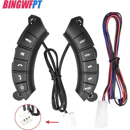 Car Steering Wheel Control Buttons for Great Wall Hover H3 H5 with Back Light volume audio mute mode Switch