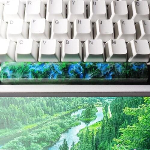 6.25u Resin Keycap Valley Natural World Keycap Personalized Keycap Game For Mechanical Keyboard