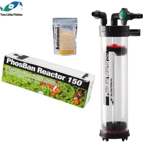 U.S.A Two Little Fishies phosban reactor 150 Multifunction reactor filter equipment NP bean beans reducing NO2 N03 PO4