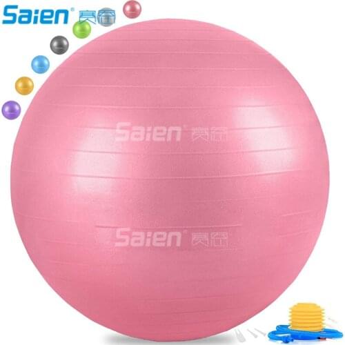 Exercise Ball (Multiple Sizes) for Fitness, Stability, Balance & Yoga - Workout Guide & Quick Pump Included