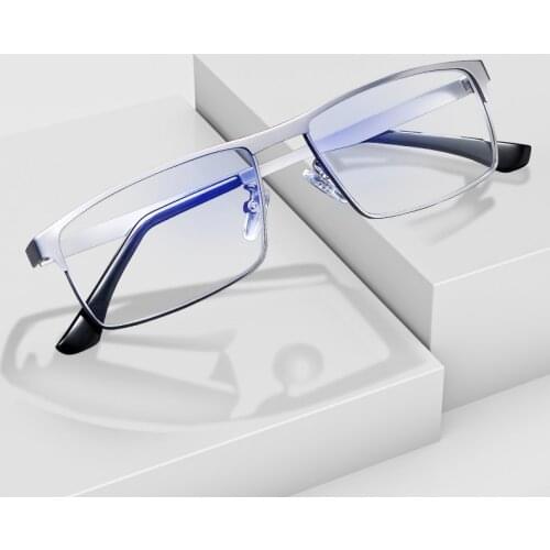 2021 New Metal Frame Unisex Business Reading Glasses for Reader Mens Women Presbyopic optical Glasses +1.0 +1.5 +2.0 +2.5 +3.0