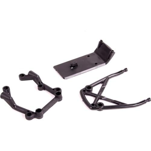 Front Bumper, Support Brace and Rear Bumper Support Brace For HPI Baja 5B ROVAN BAJA5B