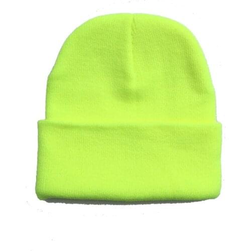Hats For Women Fashion Casual Solid Unisex Slouchy Knitting Beanie Hip Hop Cap Warm Winter Ski Ha