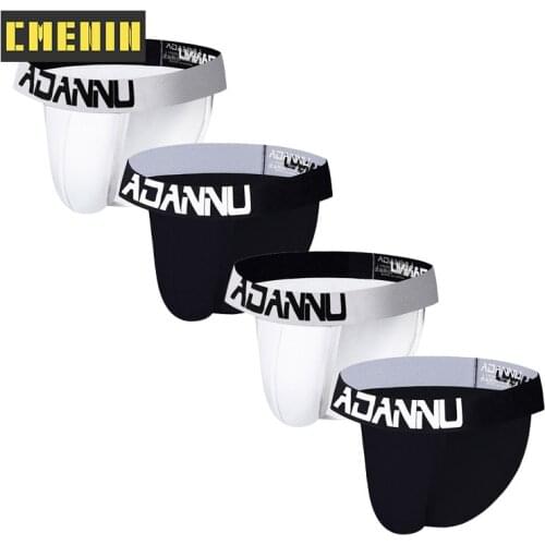 4Pcs Breathable Cotton Sexy Mans Underwear Briefs 2021 New Mens Briefs Bikini Gay Underwear Male Underwear Under Wear Man