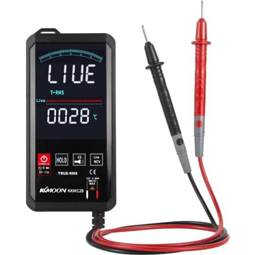 KKmoon KKM128 4.7 Inch Color Screen Ultra-thin Multimeter Voltage Frequency Capacitance Resistance Meter 6000 Counts Display