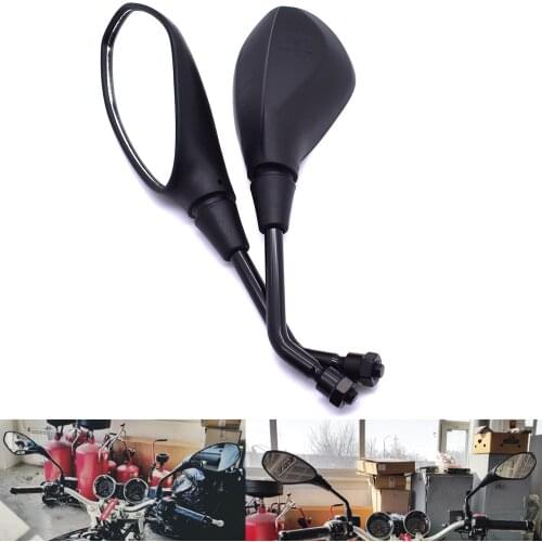 Universal 10mm motorcycle rearview mirror For BMW R1200RT R1200R F650GS F700GS F800GS K1200R K1300R for Yamaha MT-07 MT-09 mt-03