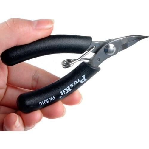 High Quality 1PK-501C Bending Nose Plier Dipped Handle Shear Sharp Wire Strippers Wire Wrapping Beading Jewelry Tool Handle Too