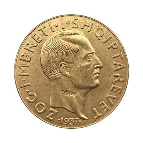 1937 Albania coins COPY