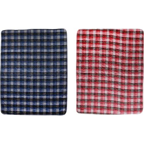 2 Pieces Waterproof Washable Underpads Bed Under Pad Reusable Incontinent Pee Protector for Children or Adults