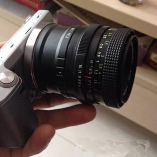 42mm Screw Mount Lens To E Mount Adjustable M42 Lens To Adapter For SONY NEX6 NEX5 A7 A6000 Adapter Ring Camera Equipment