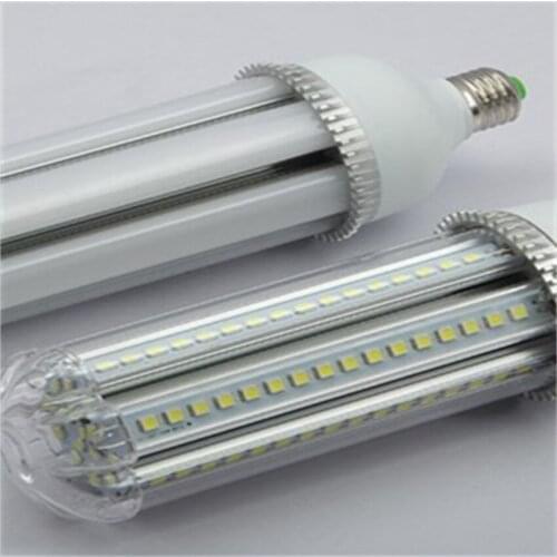 Free Shipping E27\E26\B22\E40 Base Available 12W 15W 18W 20W 25W 30W LED Corn Bulb with Cover for Outside Use Aluminum+PC Cover
