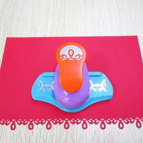 Flower belt shape fancy border punch school DIY paper cutter embossing punch scrapbook handmade edge device party craft gifts