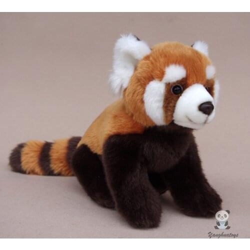 Kids Toys Plush Panda Doll Cute Red Panda Real Life Animal Raccoon Dolls Holiday Gifts