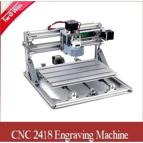 CNC 2418 with ER11 CNC Machine with GRBL Control Working Area 24x18x4.5cm 3 Axis Pcb Pvc Milling Wood Router Machine Engraver