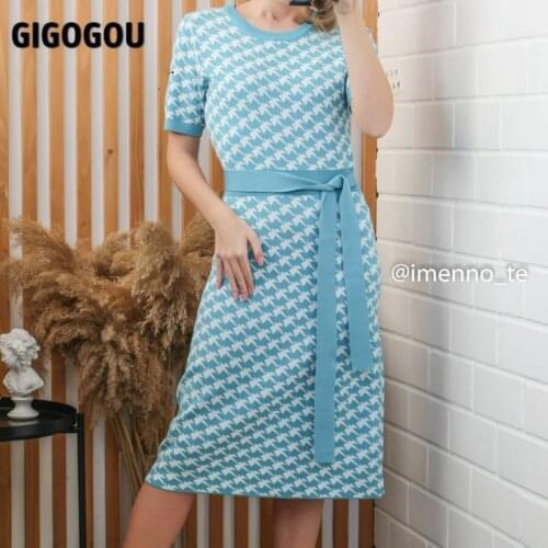 GIGOGOU Short Dresses For Women