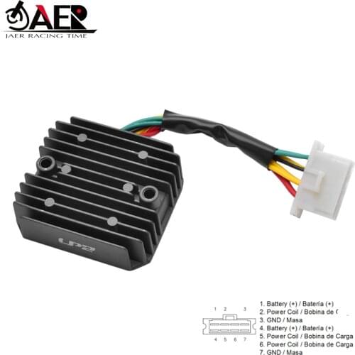 JAER Motorcycle 12V Voltage Regulator Rectifier for Honda Gl 1000 Goldwing GL 1200 Goldwing GL1200 Gl1000 Goldwing Aspencade