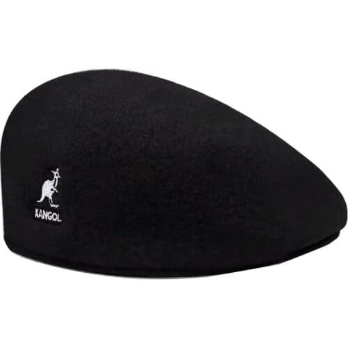 Men Women Caps Beret Kangaroo Beret French Artist Imitation Wool Beanie Hat Cap Vintage Plain Elegant Male Female Caps