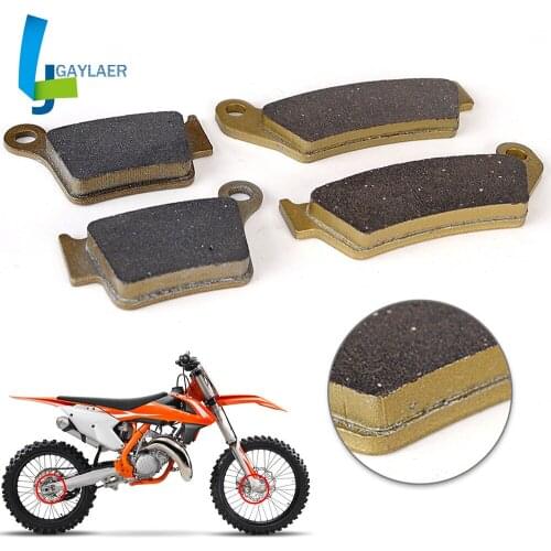 Alloy Front Rear Brake Disc Pads Kit for KTM EXC300 EXC350 EXC400 EXC450 MXC300 XC XC-W 300 400 SX-F 350 XCF350 XCF-W 350 SMR450