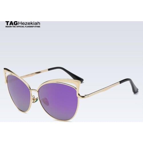 Cat Eye New Polarized Sunglasses Women 2017 Sun Glasses Brand Designer Fashion Superstar Style Big Frame oculos de sol feminino