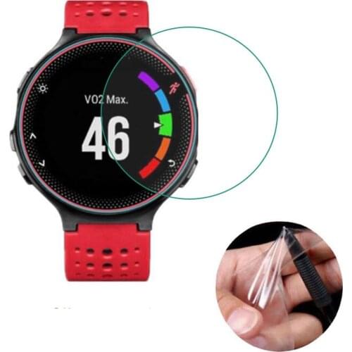 Soft Clear Protective Film Guard For Garmin Forerunner 220 225 230 235 620 630 FR235 SmartWatch Screen Protector Cover(Not Glass