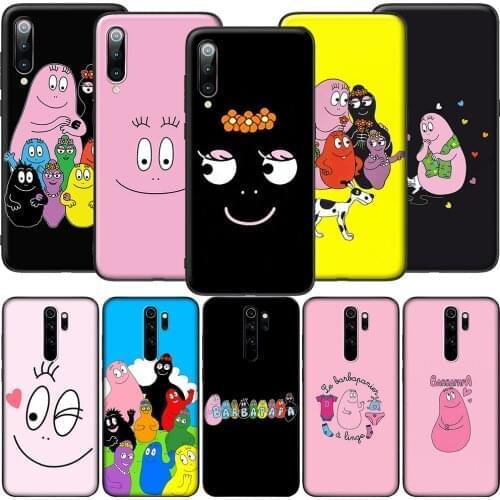GX30 Barbapapa Soft Silicone Case for Redmi Note 4X 5 5A Prime 6 6A 7 7A 8 8A 8T 9 9A 9C 9S Pro Lite