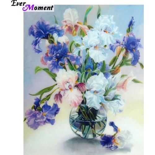 Diy diamond painting picture diamond cross stitch flower crystal square diamond sets decorative diamond embroidery ASF130