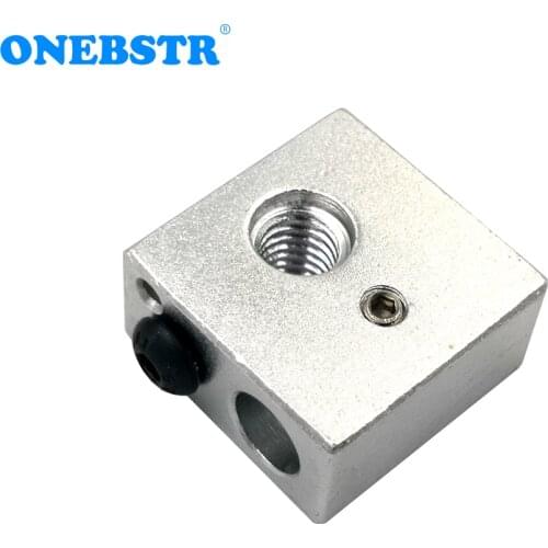 MK7 MK8 Heated Block Heating Head 3D Printer Parts V6 J-head Extruder Aluminum Block RepRap Makerbot Heating Block Free Shipping