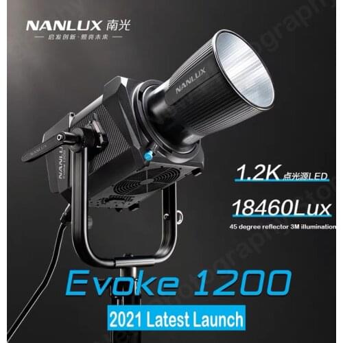 Nanguang Nanlux Evoke 1200 LED Photography Light 1200W 5600K Professional Outdoor Video Micro Film Shooting Fill Lighting