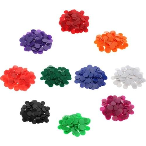 25MM Barreled Plastic Coin Chip money 100 barrels a barrel plane Boundless Pocker Bingo Chips