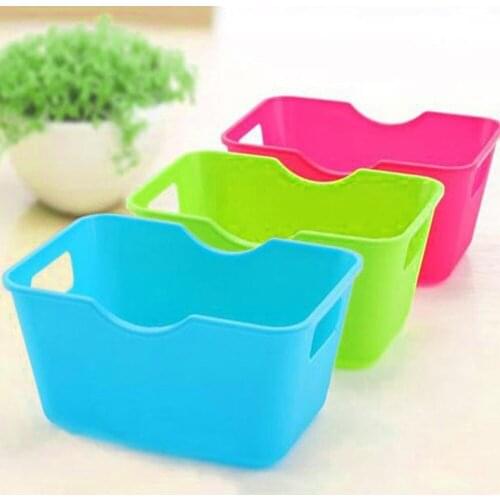 Plastic Office Desktop Storage Boxes For Small Items Makeup Organizer Storage Box cajas de almacenamiento коробка для хранения