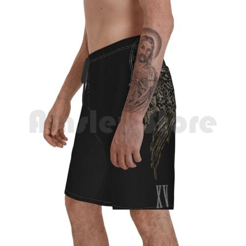 The Lucian Crest Beach Shorts Men Beach Pants Swimwear Final Fantasy Ffxv Ff15 Final Fantasy Xv Final Fantasy 15