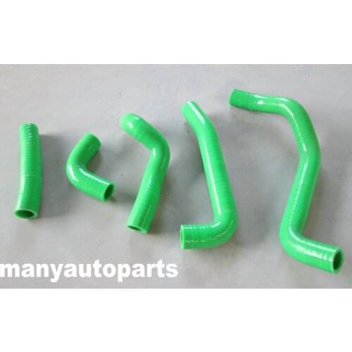 Silicone radiator hose for Kawasaki KDX220 KDX200 KDX 220 200 1995-2006 96 97 98 99 green