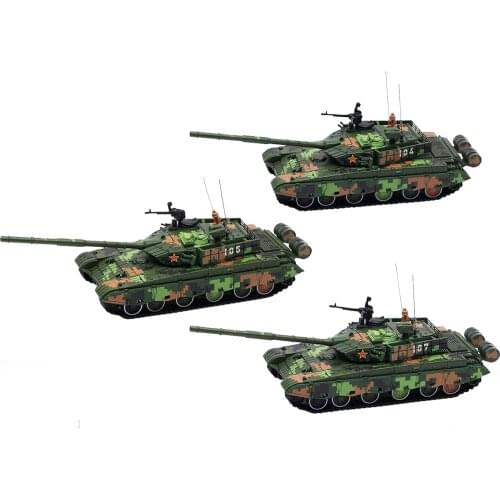 Heavy Duty 1:72 Type 99 Army Main Battle Tank Miniature Alloy Model Collectables Tabletop Decor